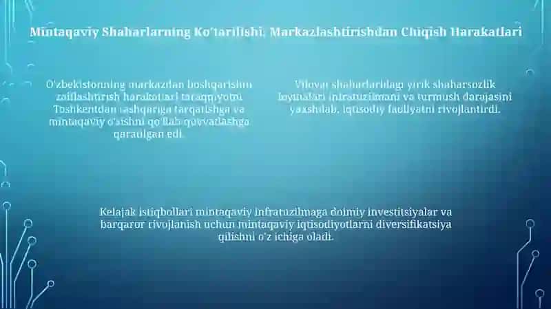 Mustaqillik yillarida shaharsozlik:tarixiy bosqichlar va rivojlantirish istiqbollari 4