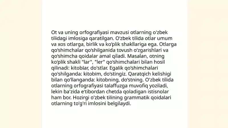 So‘z turkumlarini o‘ganishda hosil qilinadigan orfografik bilimlar 4
