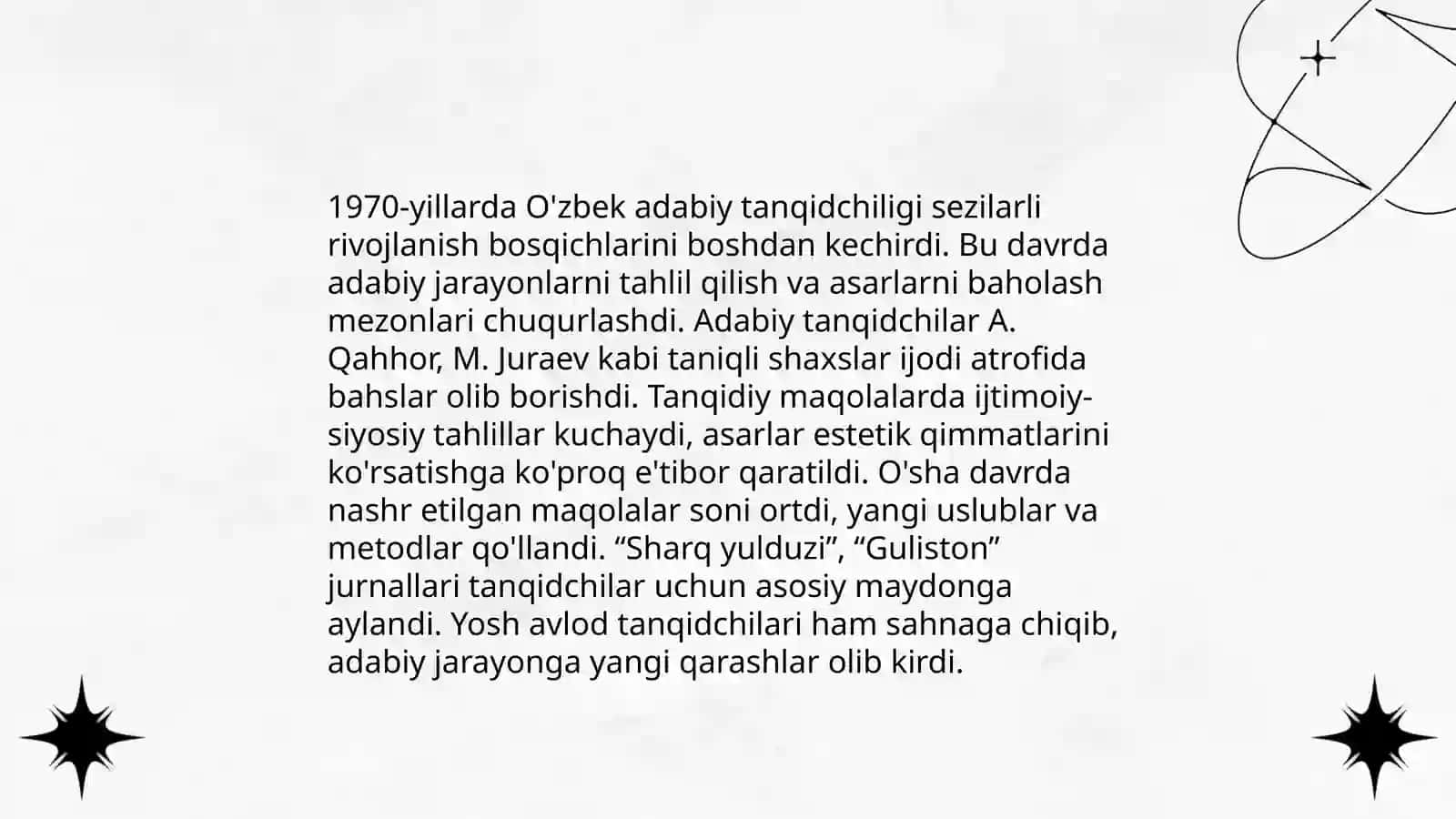 60-90-yillar o’zbek adabiy tanqidchiligi 4