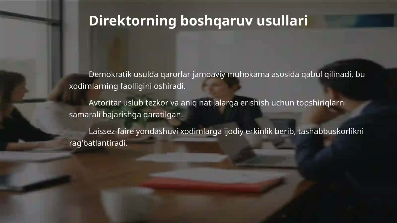 Maktabgacha ta'lim tashkilotida ta'lim sifatini ta'minlashda direktorning boshqaruv usullari 4