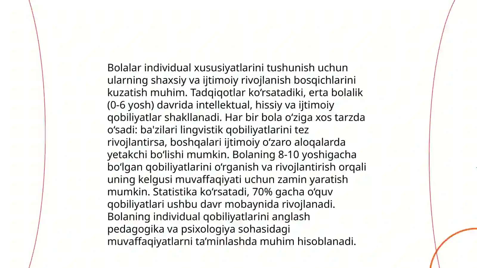 Tayanch-harakat apparati funktsiyalari buzilgan bolani tarbiyalashda Ota-onalarning roli 4
