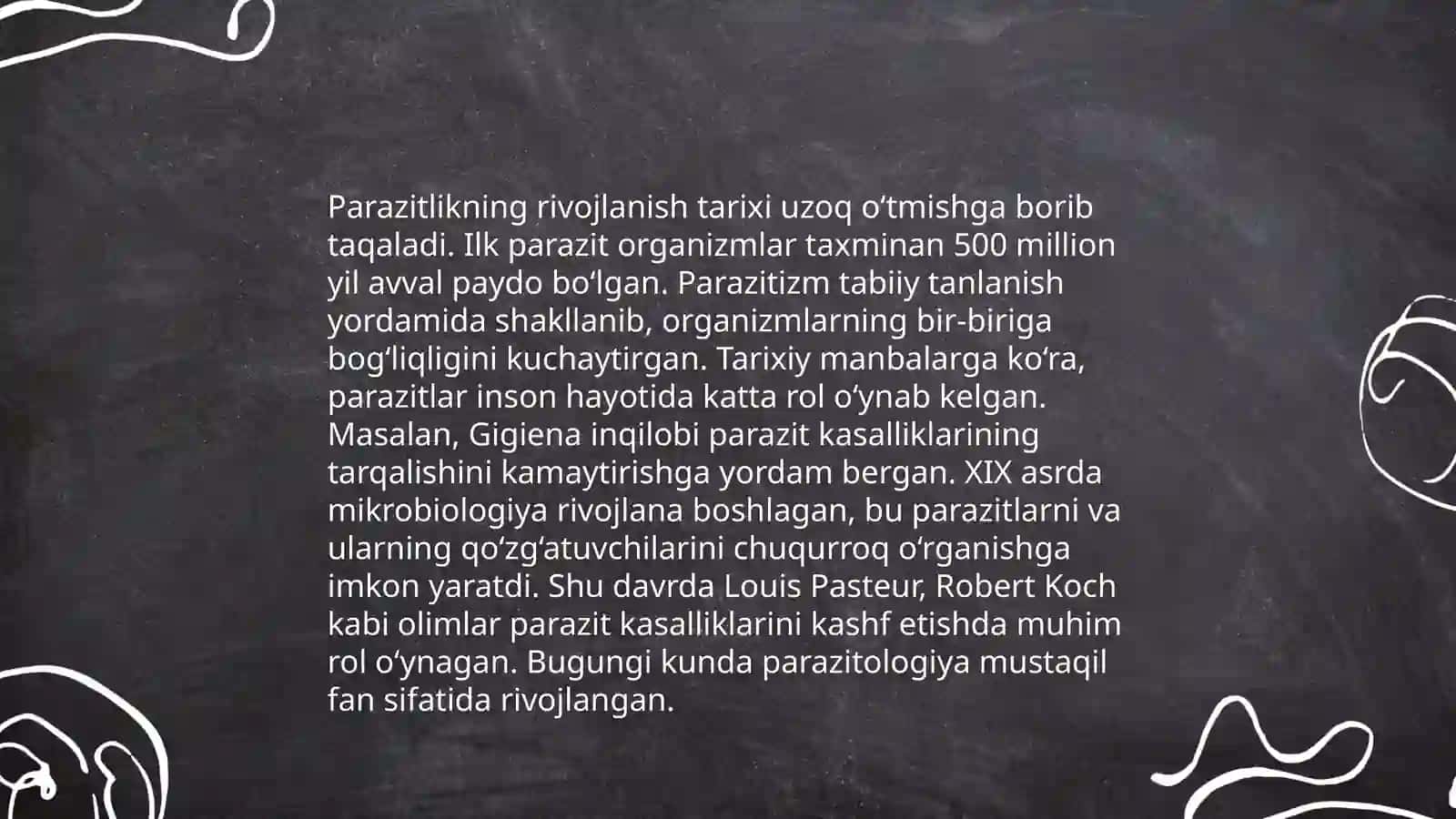Parazitologiya asoslari, parazitlikning kelib chiqishi 4