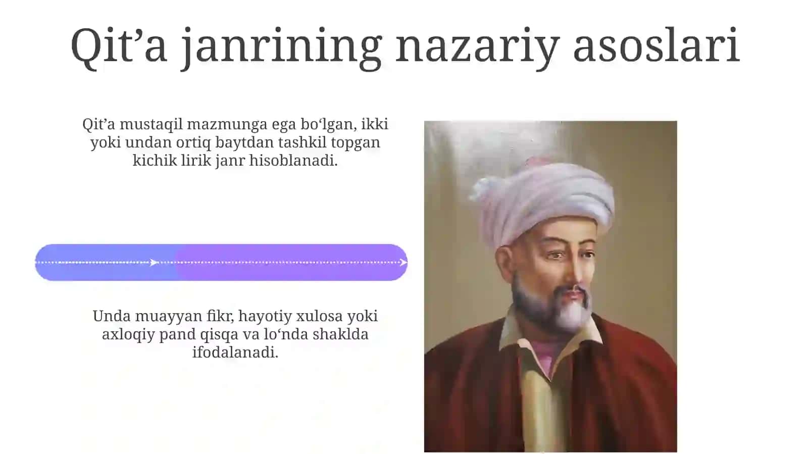 Alishr Navoiy qit’alar va faridlar 4