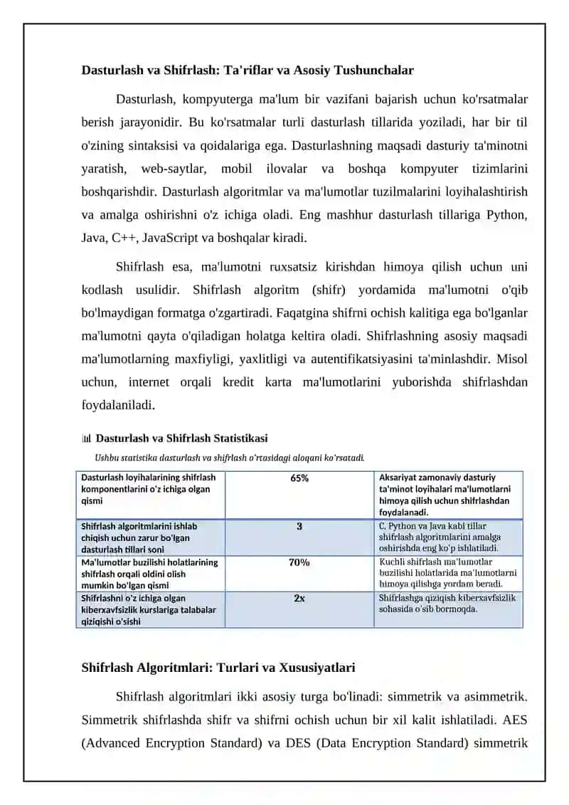Asoslar va Bog'liqlik 4