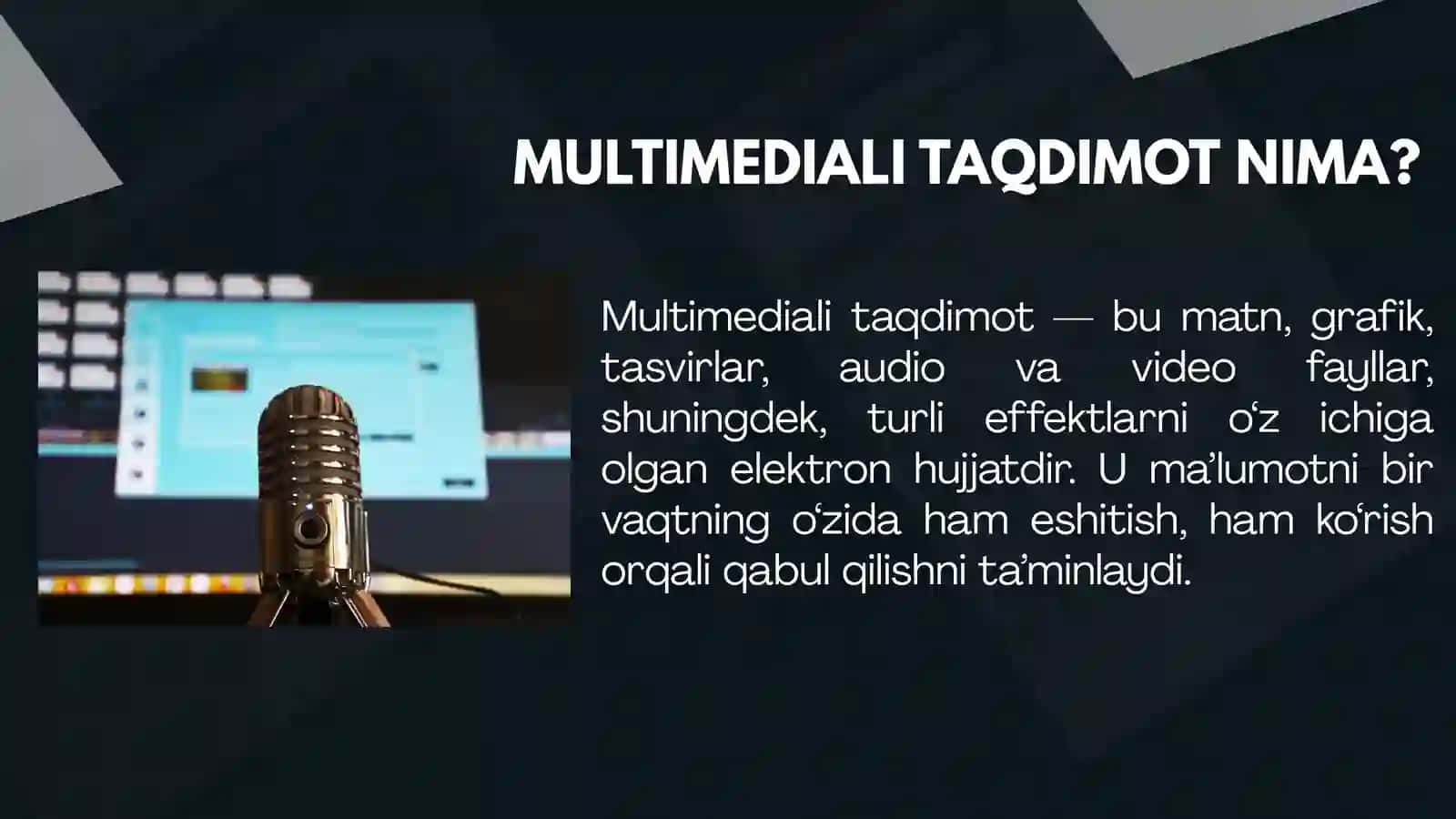 Microsoft PowerPoint dasturi Taqdimotlar yaratish texnologiyasi 4