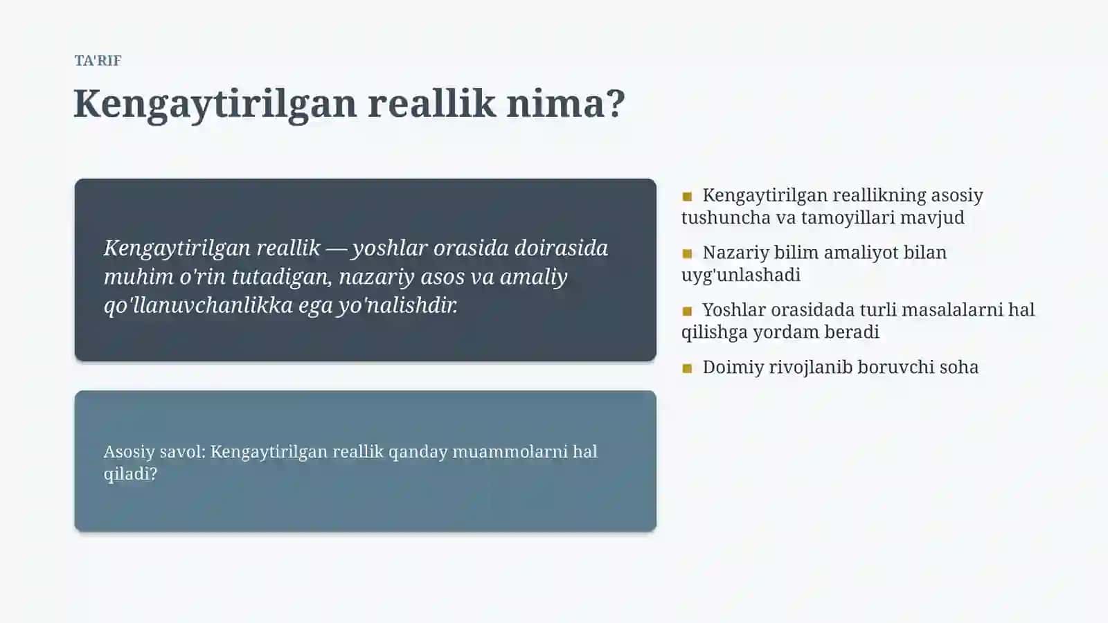 Kengaytirilgan reallik 4