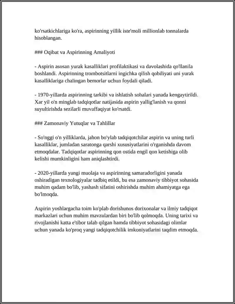Aspirin Sintezi 4