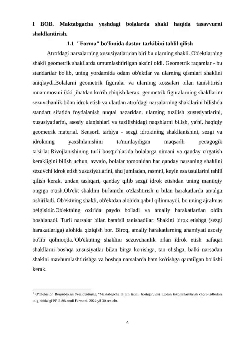 Maktabgacha yoshdagi bolalarni geometrik shakllari bilan tanishtirish 4