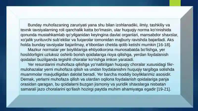 Yerbilanbog'liq huquqbuzarliklar uchun ma'muriy javobgarlik 4
