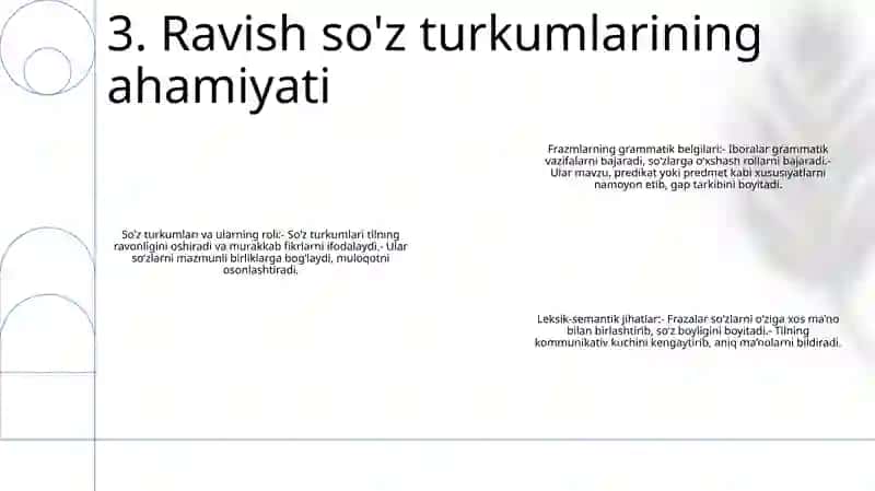 Ravish SoʻZ Turkumi Uning Leksik Grammatik Xususiyati 4