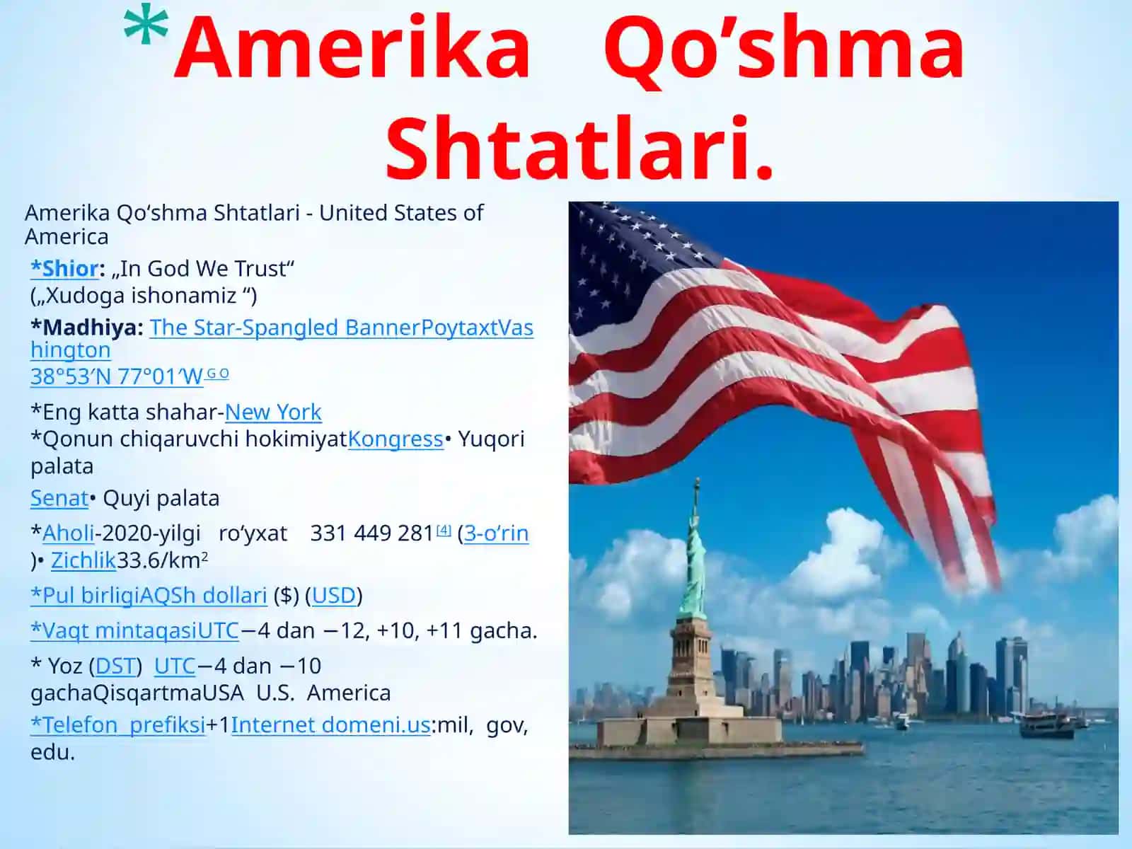 Amerika Qo’shma Shtatlari Iqtisodiyoti 4