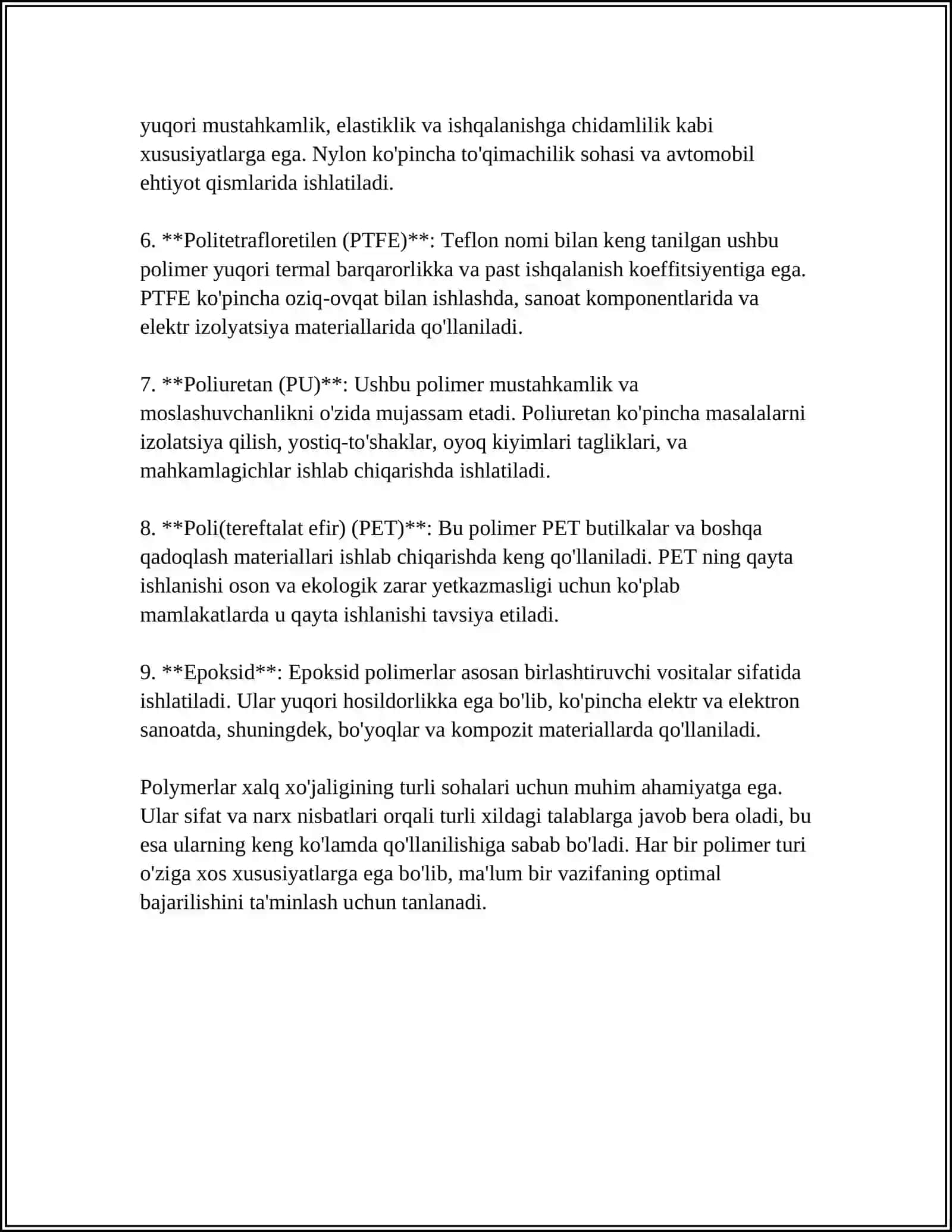 POLIMERLAMING SINTEZ 4