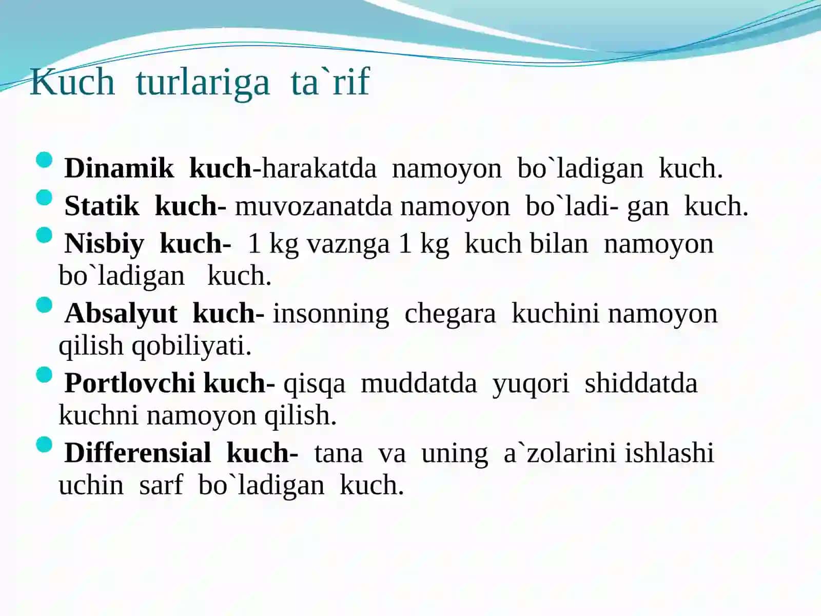 Bolalar va O'Smirlar Sporti Taqdimot Ishi 4
