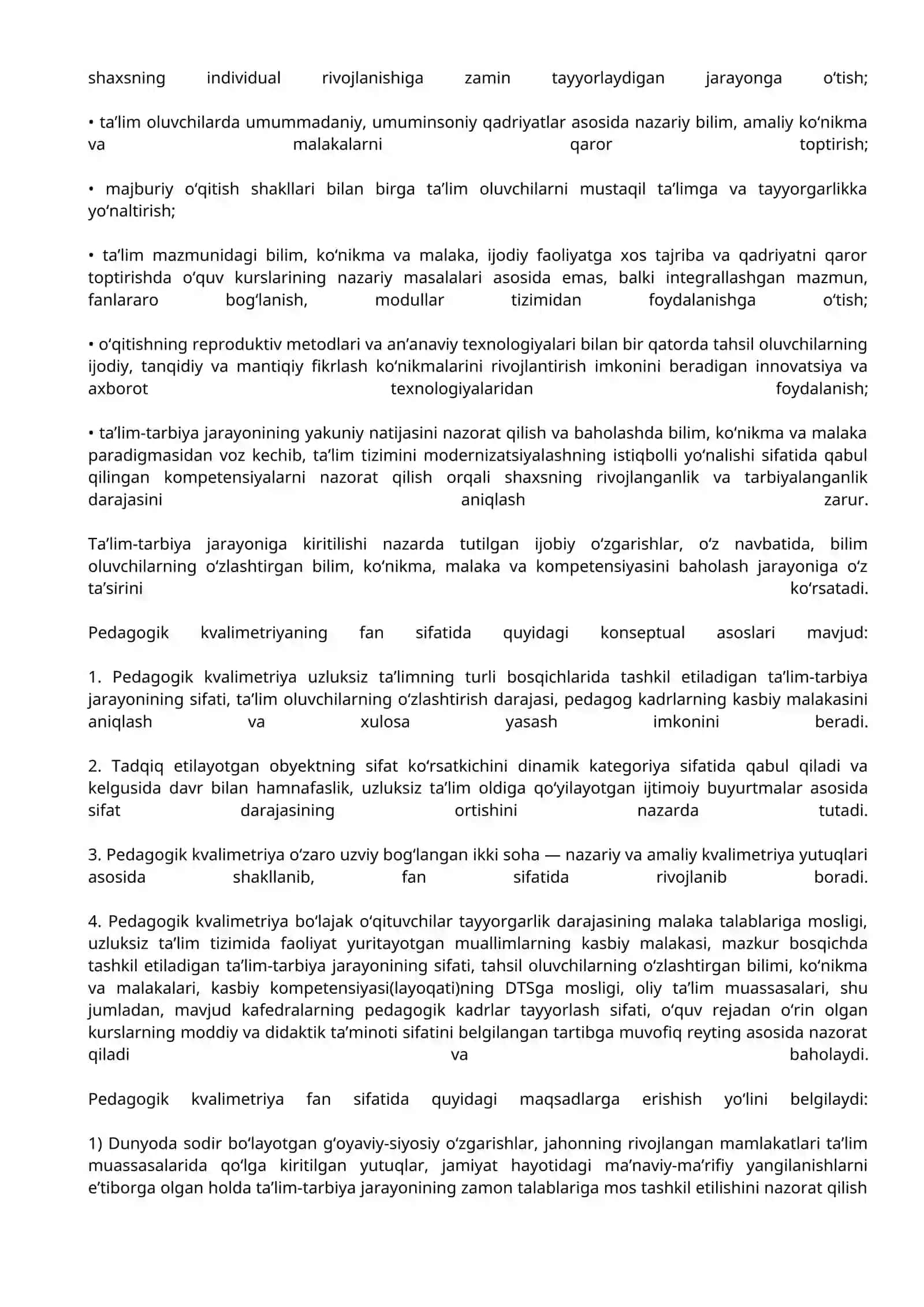 Pedagogik kvalimetriya: muammo va yechimlar 4