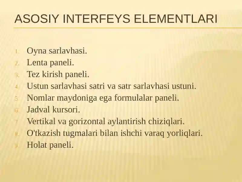 Iqtisodiy masalalarni yechishda jadval protsessorlaridan foydalanish 4