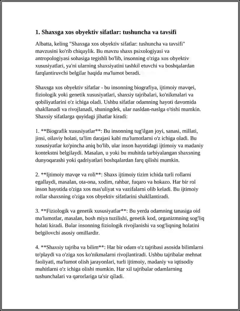 SHAXSGA XOS BO‘LGAN OBYEKTIV SIFATLAR 4