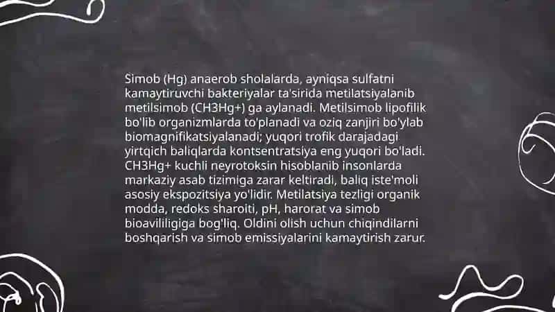 Elementlar kimyosining ekologik jihatlari 4