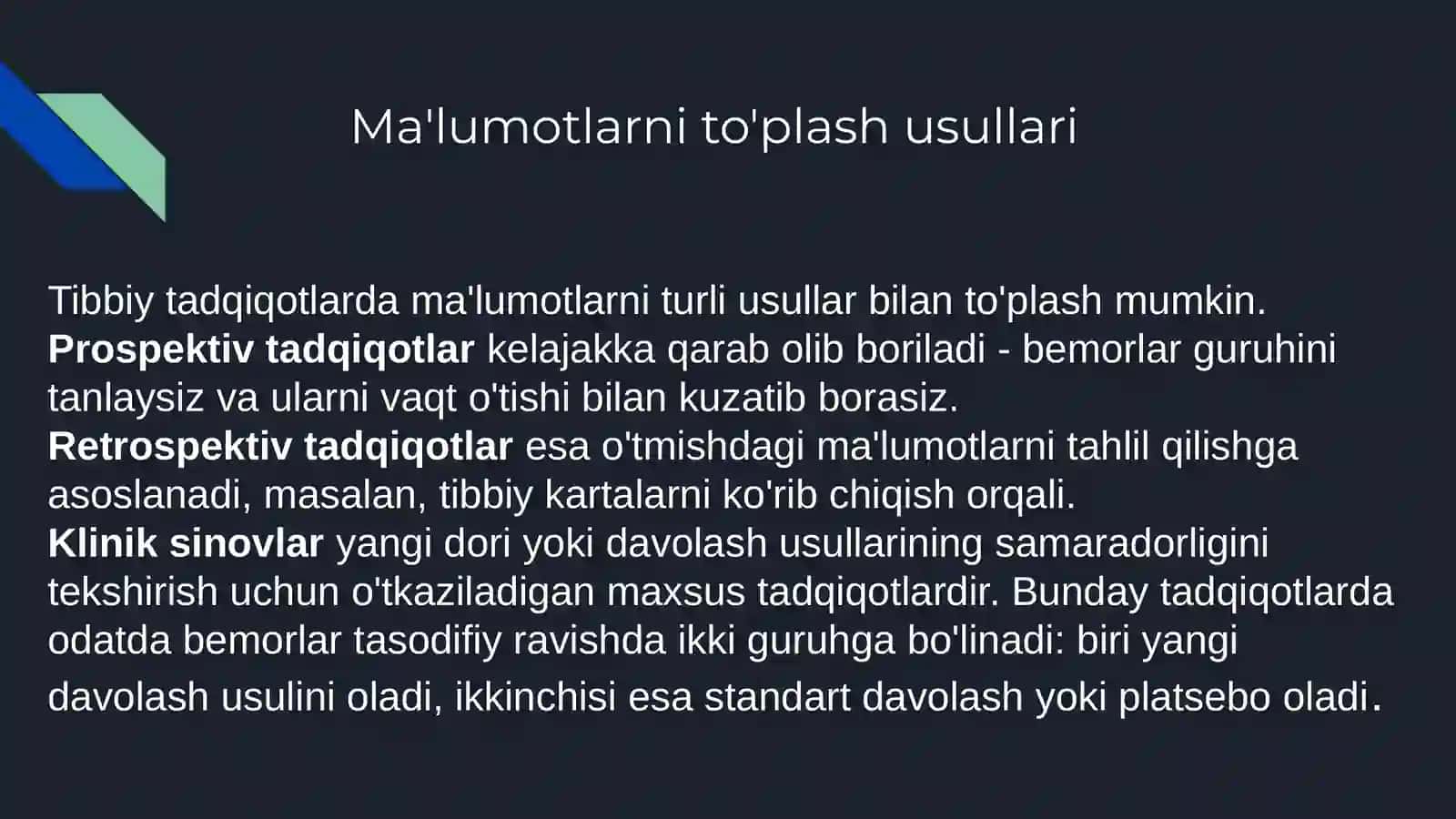 tibbiy statistika asoslari 4