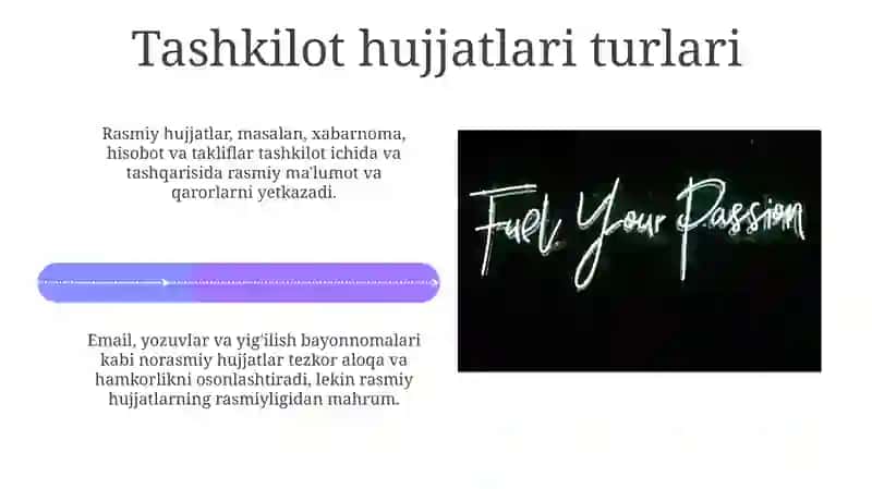 Tashkiliy hujjatlarning vazifasi 4