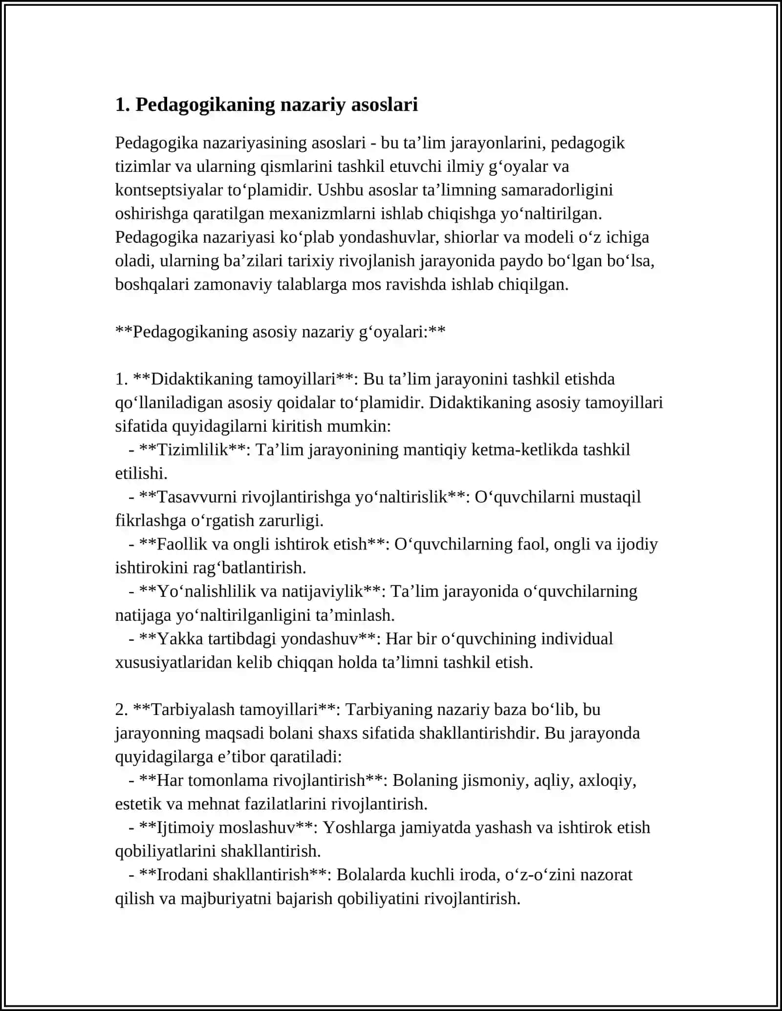 Mavzu: QOʻQON DAVLAT PEDAGOGIKA INSTITUTI PEDAGOGIKA VA IJTIMOIY FANLAR KAFEDRASI 4