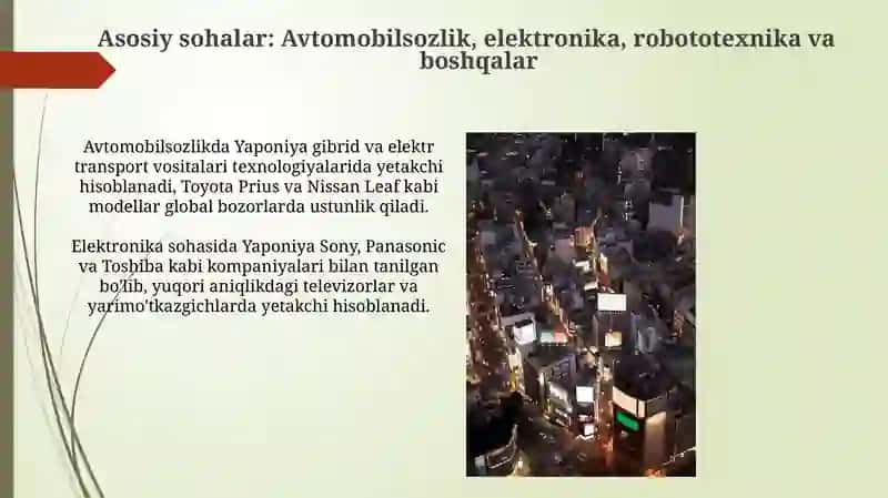 Yaponiyani Innovatsion iqtisodiyoti 4