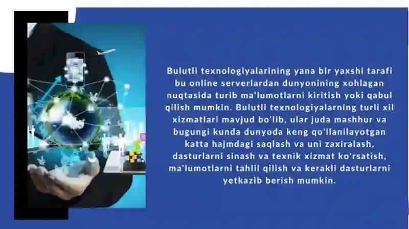 Bulutli texnologiyalarning asosiy tushunchalari (IaaS, PaaS, SaaS) 4