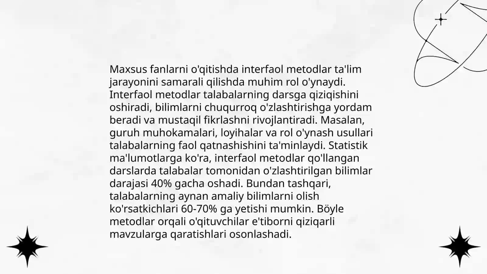 Maxsus fanlarni o’qitishning tashkiliy shakllari 4