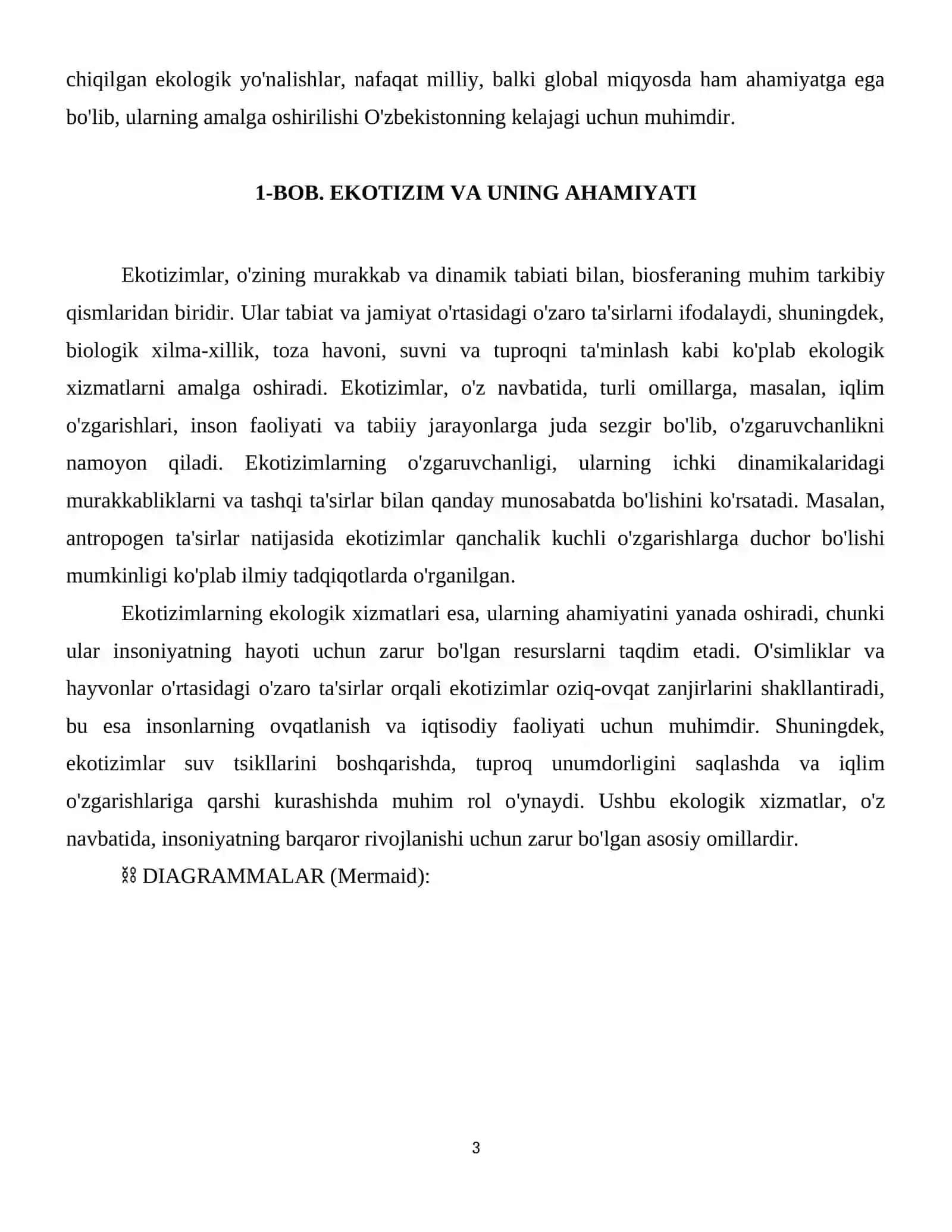 “O‘zbekiston – 2030” strategiyasining ekologik yo‘nalishlariga oid qisqacha tahlil. 4