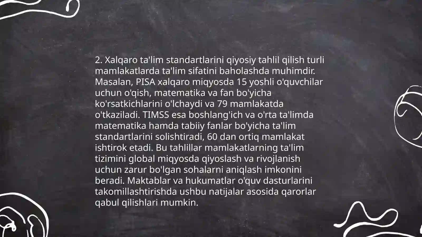 Qiyosiy pedagogikaning xalqaro vazifalari 4