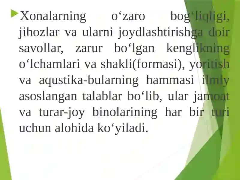 Mehmonxonaintereri va lanshaftini yaratishda ergonomik talablar tushunchasi 4