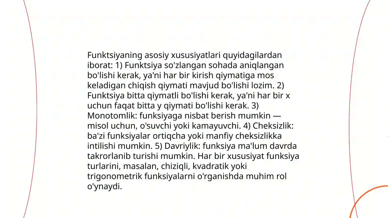 Boshlangʼich funksiya 4