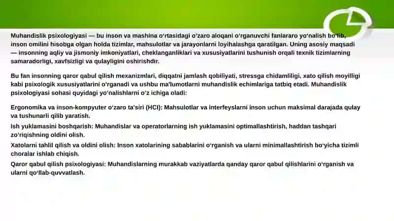 Muhandislik psixologiyasi 4