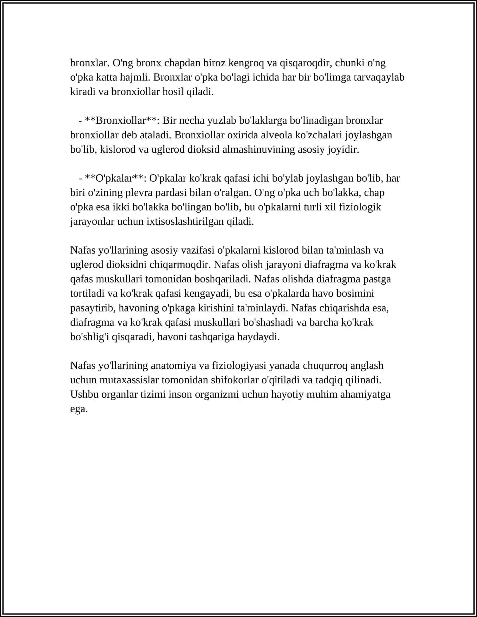NAFAS STIMULYATORI VA YOʼTALGA QARSHI VOSITALAR 4