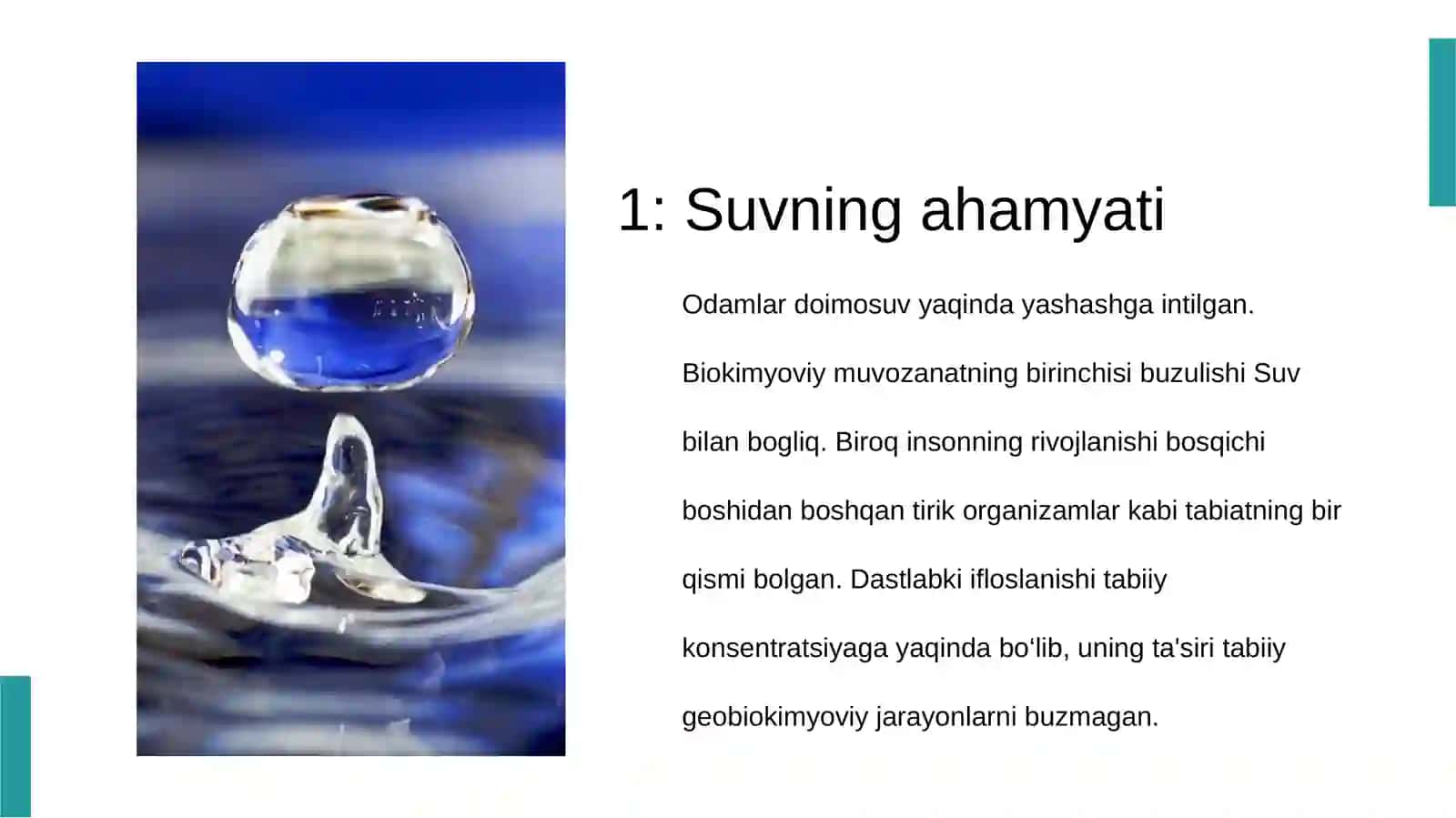 Suvning ifloslanishi va uni tozalash usullari 4