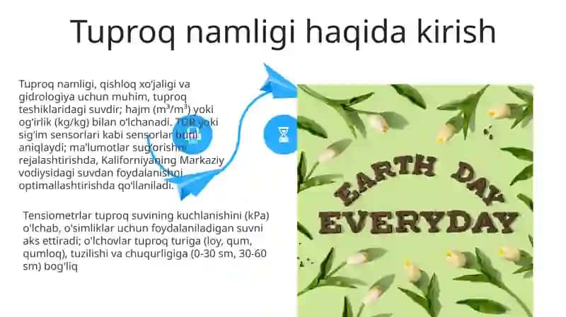 Tuproq namligini ekranda chiqaruvchi qurilma yasash 4