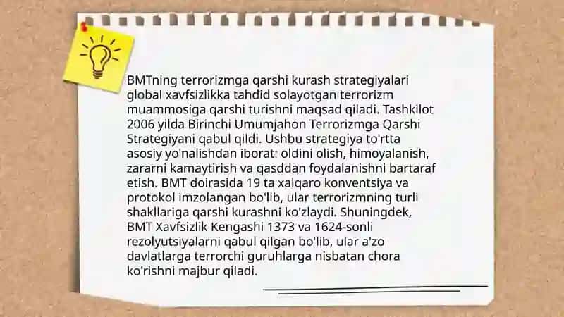 Xalqaro tashkilotlarning terrorizmga qarshi kurashining ahamiyati 4