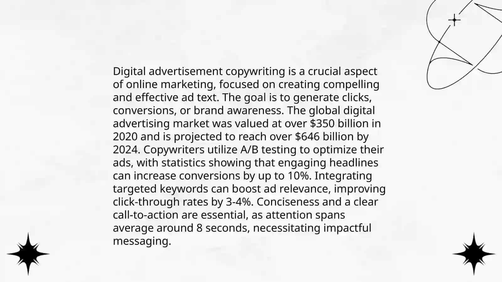 Advertisement writing 4