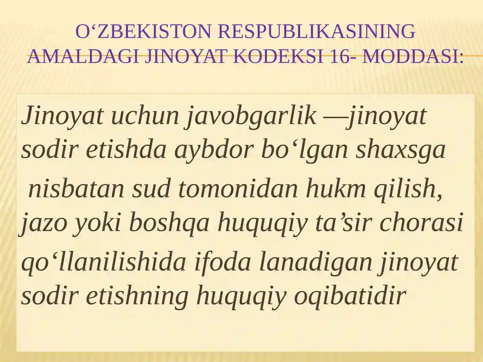 Jinoyat qonunchiligidavoyagayetmaganlarning huquq va majburiyatlari 4