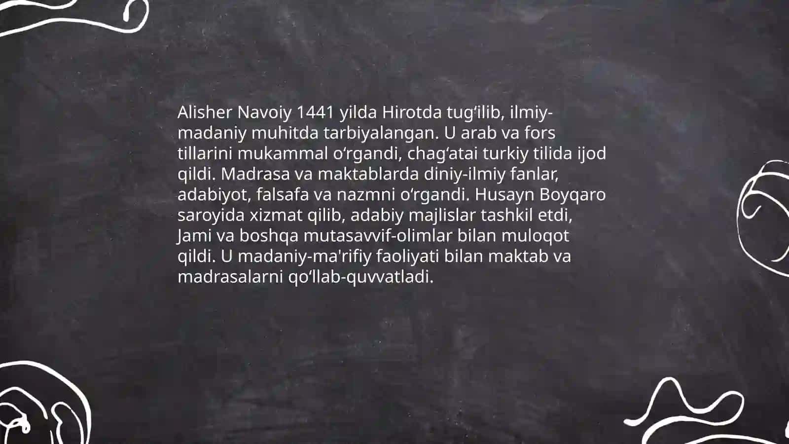 Alisher Navoiy hayoti va ijodi 4
