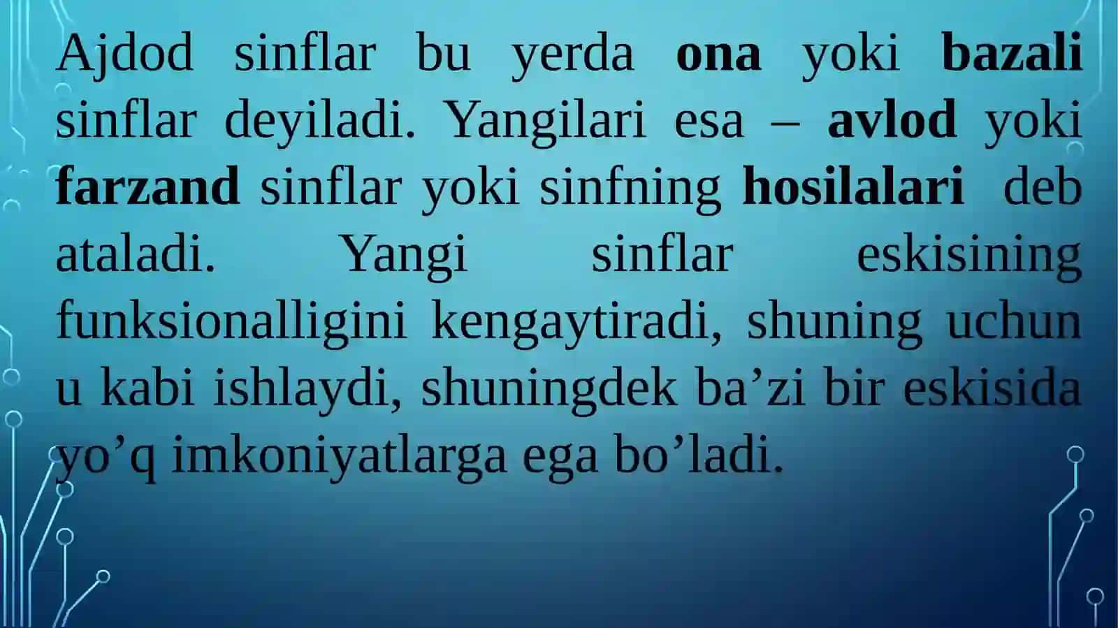 Vorislik 4