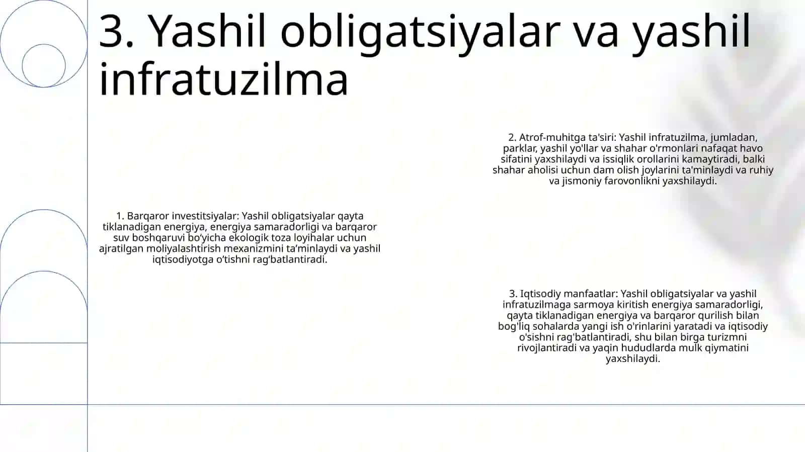 Yashil Iqtisodiyot "Ni Rivojlantirishning Moliyaviy Va Nomoliyaviy Mehanizimlari 4