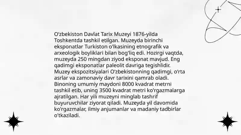 Oʻzbekistondagi 6 ta top muzeylar 4
