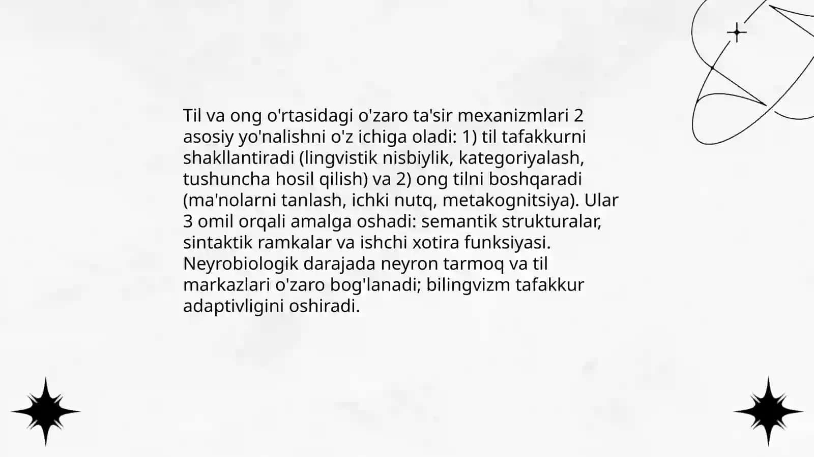 Til va tafakkur munosabatlari 4
