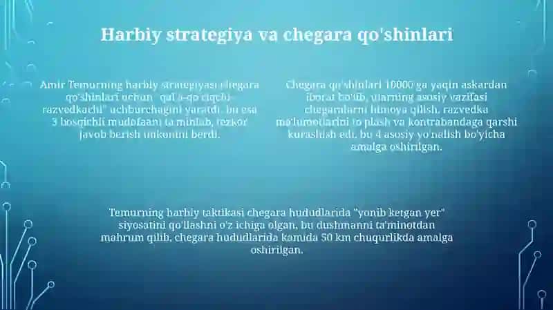 Amir Temur chegara mustahkamligi 4
