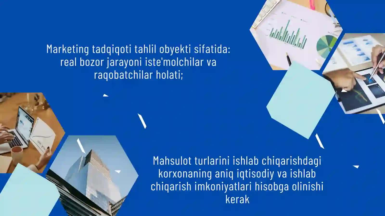 XO'JALIK YURITUVCHI SUBYEKTLARNING MARKETING FAOLIYATIDA TAHLILI 4