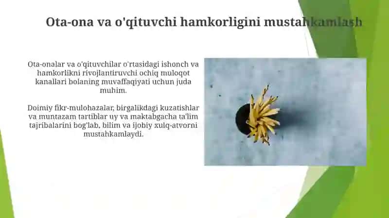Maktabgacha taʼlimda faol rivojlantiruvchi muhitni yaratish 4