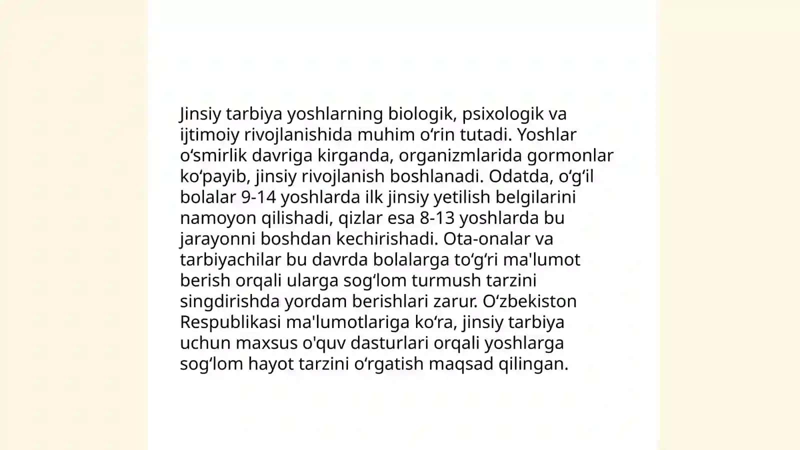 Jinsiy tarbiyaning tibbiy aspektlari 4