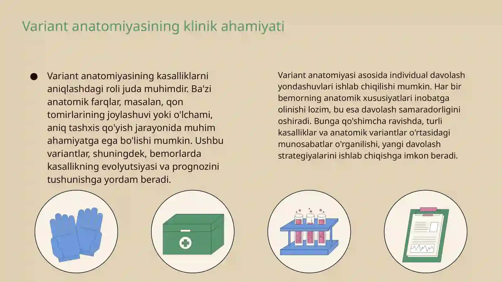 Variant anatomiyasi va uning klinik ahamiyati 4