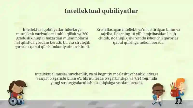 Rahbar qobilyatining psixologik komponentlari 4