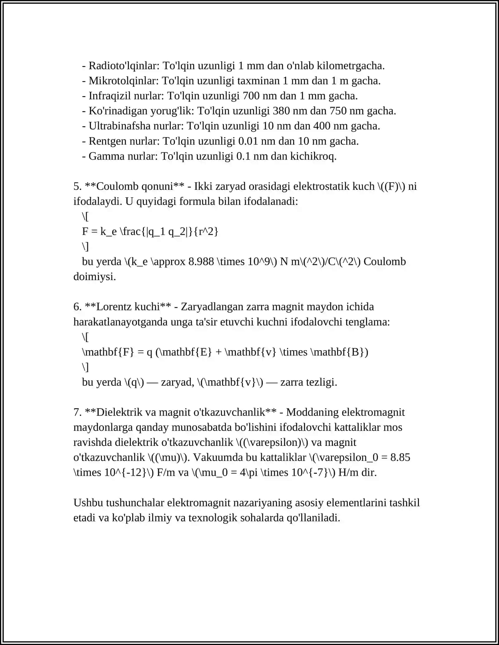 MAGNIT O‘TKAZGICHLI G‘ALTAKDAGI ELEKTROMAGNITAVIY JARAYONLARNING O‘ZIGA XOS XUSUSIYATLARI 4